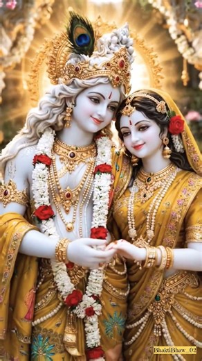 ||🦚 Krishna Ki Bansuri Aur Radha Ka Pyar 😍 | Divine Love Story🌸|| #radha #krishna #bhakti