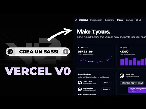 Generate interfaces in seconds with AI using Vercel V0 Chat