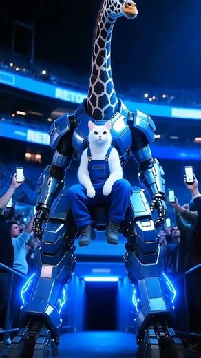 🥳A Breathtaking Giraffe Race At The Stadium...#Girraffe🦒