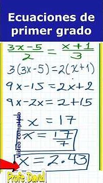 How to solve equations with fractions in seconds #mathematics #algebra #shorts