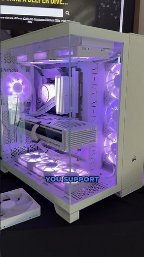 The New Corsair 6500X and 2500X Dual-Chamber PC Cases!