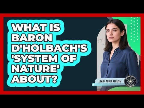 What Is Baron d'Holbach's 'System of Nature' About?