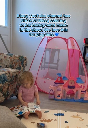 Bluey Coloring Videos: 8 Hours of Music for Playtime & Naps