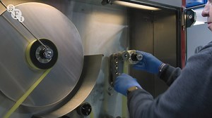 A bubble bath for film 🛁 Here's how we use an ultrasonic cleaner to clean film stock that arrives in poor condition. BFI #FilmOnFilm Festival will take place 8-11 June at BFI Southbank. | BFI