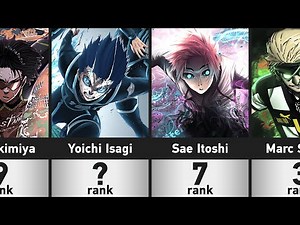 40 Most Powerful Blue Lock Characters