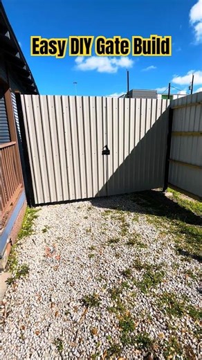 I Can't Believe How Easy This Gate Build Was! #shorts