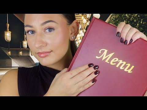 [ASMR] Luxury Restaurant & Menu Reading Roleplay (Soft Spoken)