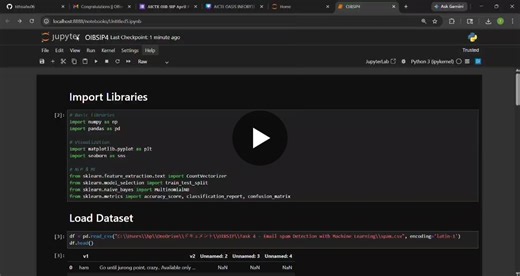 #datascience #machinelearning #nlp #python #internship #oasisinfobyte #learningjourney | Tithi Sahu