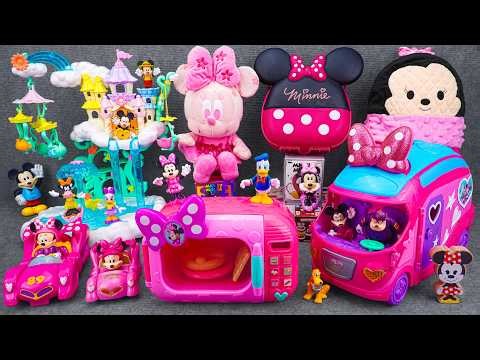 Satisfying with Unboxing Disney Minnie Mouse Pink Car Playset | Review Toys ASMR