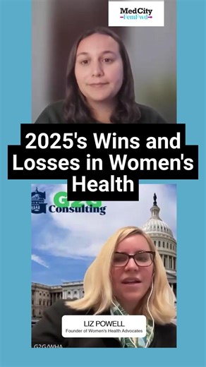 What were the major wins and losses for women's health in 2025? We talk with Liz Powell, Founder of Women's Health Advocates, in the latest episode of FemFwd. You can find the full episode: https://ow.ly/jKFO50XGtUq #womenshealth #policy #FemFwd | MedCity News