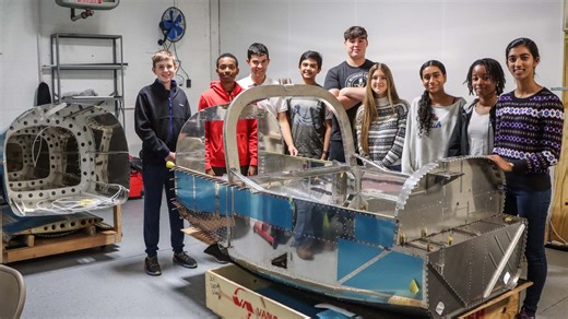 Teenagers are building an airplane from scratch in NJ aviation program