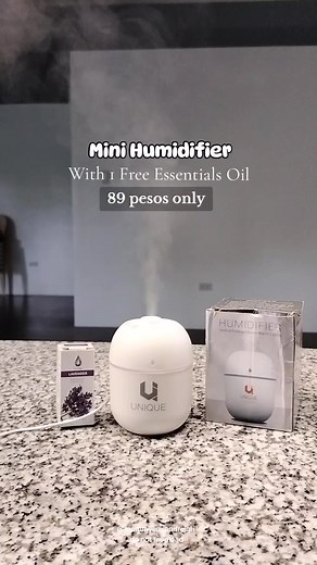 Mini Humidifier ✨ from 200 pesos ngayon 89 pesos na lang😱 Check out na!🛒 #humidifier #minihumidifier #airhumidifier #roomessentials