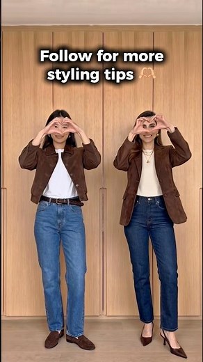 Save These Outfit Formulas That Always Work With Blue Jeans 👖 #fashion #outfitideas #ootd #style