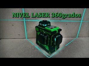 NIVEL LASER 360grados 12 líneas auto nivelante