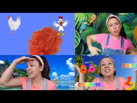 Ms Rachel learn Counting, Fined Treasure, And Elmo Count. It's 4 Vedio