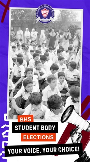 The Student Body Election speeches had it all — energy, vision, and a spark of leadership. From bold promises to heartfelt appeals, our candidates took us on a rollercoaster of ideas and passion. #BHSElections #StudentVoice #FutureLeaders | Bloomfield Hall School Peshawar