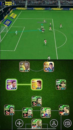 Amazing outside curl goal || eFootball 2026 ⚽