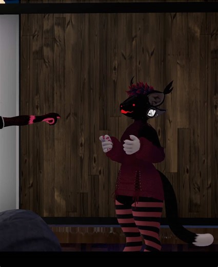 Toaster caught on camera 😵‍💫 thx @Porro 🔜 FurXmas 13 #Furry #Protogen #vrchat