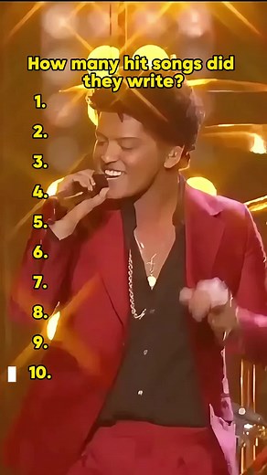 Bruno Mars: Celebrating Iconic Pop Music