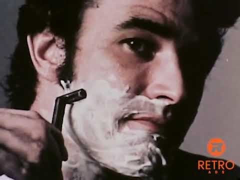 Gillette TRAC II Razor Commercial (1970s)