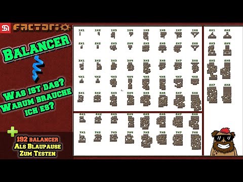 FACTORIO Tutorial | Das große BALANCER Video | Mit Blaupausen! | Tipps & Tricks | Deutsch