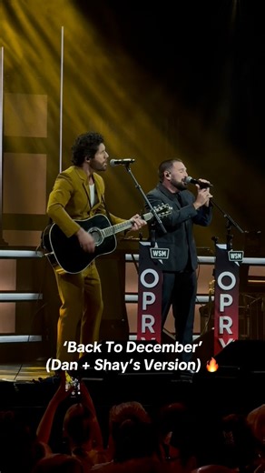 During their appearance at the Grand Ole Opry for Amazon Music's Country Heat takeover, Dan Shay put their own spin on Taylor Swift's ‘Back To December’ ❄️ | Holler