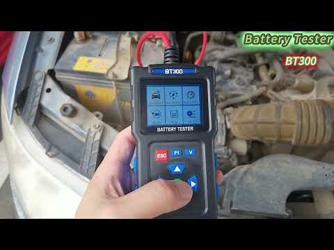 BT300 Battery Tester for 12V & 24V vehicles.