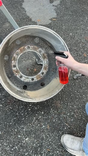 Renegade Products USA on Instagram: "Mag N’ Wire from Renegade Products is a professional-grade, acid-based wheel cleaner and aluminum brightener. It is specifically designed to tackle heavy-duty contaminants that standard soaps can’t touch. Because it is a concentrate, it is highly potent and intended to be diluted before use. Key Functions • Brake Dust Removal: Chemically breaks down stubborn, baked-on metallic brake dust. • Aluminum Brightening: Removes oxidation and “whitening” from aluminum
