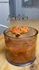 607K views · 4.4K reactions |  Roasted Salsa Smoky, spicy, and...