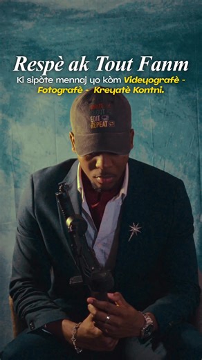 Nou wè nou Medam. E nou di nou Mèsi.