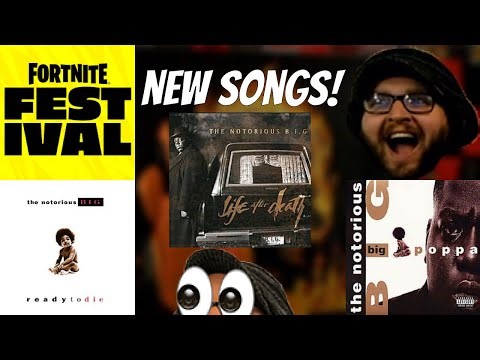 New Fortnite Festival Songs! (The Notorious B.I.G.)