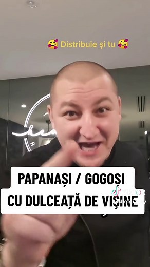 Delicious Papanași and Gogoși Recipe with Cherry Jam