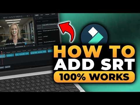 How To Add SRT To Filmora (FAST & EASY) | 100% WORKS | NO Yapping! | Add SRT File in Filmora