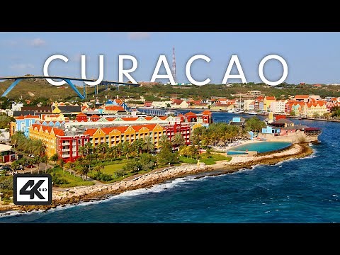 CURACAO ISLAND - 4k Aerials of the Spectacular Caribbean Gem
