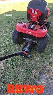 How to Fix a Flat Tire on a Craftsman T110 Riding Lawn Mower (Part 1: Removing the Tire)