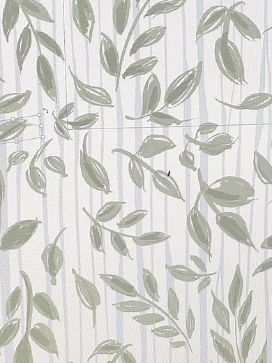 The Making of a Soft Botanical Curtain Pattern ✨