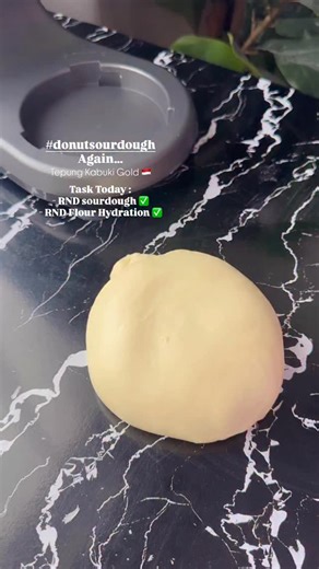 Flour Hydration - Today Tepung Kabuki Gold 🇮🇩 Done ✅ for Donut Sourdough Tepung Golden Eagle 🇮🇩 for Donut Sourdough ✅ For Donut Labu ✅ … Hari ni Second Attempt for Donut sourdough .. 💪🏻 Kerja kerja Rnd kita minggu ni masih menggunakan Tepung tepung dari Indo .. sebab Next Class Hana di Jakarta berlainan Module . Jadi proses proses ini wajib di lakukan sebelum class … kerana kita berbeza bahan berbeza cuaca , different humidity zones .. Insyallah sikit lagi selesai task2 ni … kita Rnd Pakai