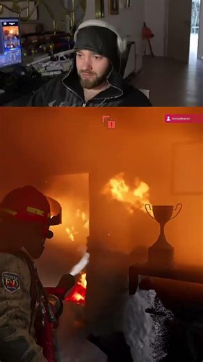 MAN vs FIRE | Streamers first simulator game | #russopirat on #Twitch