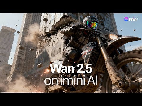 Wan 2.5 on imini AI | Demo Showcase