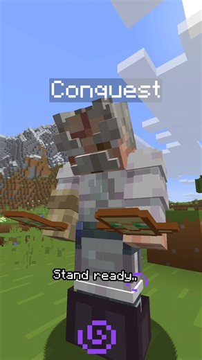 Mace vs Conquest (from Invincible) #minecraft #shorts