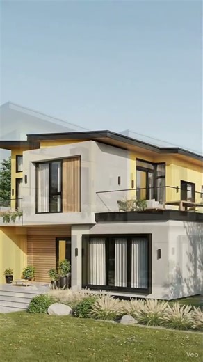 Modern Modular Home with Elegant Terrace #dreamhouse #architecture