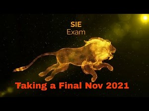 SIE Exam Prep FREE: Taking a Final #sieexam #sieexamprep