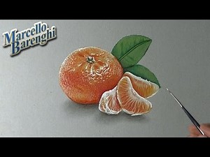 Tangerine Drawing
