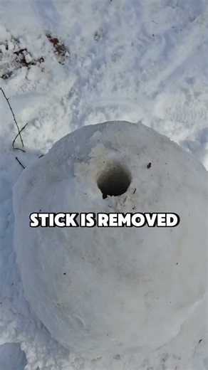 This Snow Trick Lets You Start a Fire in Winter