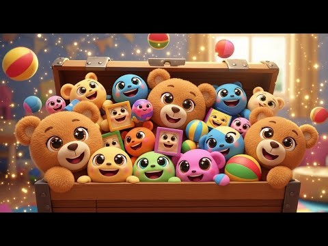 Colors in the Big Toy Chest | Kids Colors Song