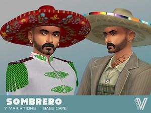 SimmieV's Sims 4 Male Hats