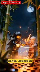 Ninja Assassin LEGO Cinematic | Dark Ninja Warrior Saga | Stealth Action 3D
