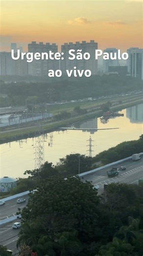 🔴 AO VIVO: Marginal Pinheiros agora | Trânsito São Paulo em tempo real