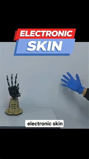 Electronic Skin That Lets Robots Feel Touch