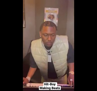 Hit-Boy making Hits in the Studio!